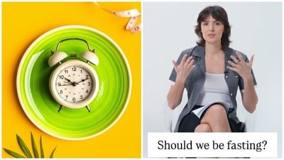 French biochemist Jessie Inchauspé discusses the effects of fasting on women of reproductive age, emphasizing it as a stressor. French biochemist Jessie Inchauspé discusses the effects of fasting on women of reproductive age, emphasizing it as a stressor.