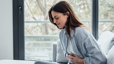 Persistent stomach pain can indicate gastric ulcers. (Shutterstock) Persistent stomach pain can indicate gastric ulcers. (Shutterstock)
