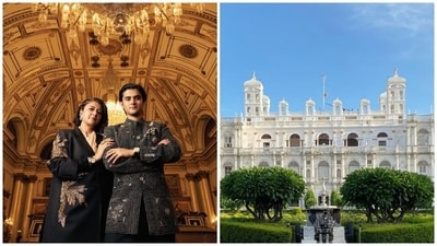 The luxurious Jai Vilas Palace in Gwalior, built in 1874, is a European architectural masterpiece. The luxurious Jai Vilas Palace in Gwalior, built in 1874, is a European architectural masterpiece.