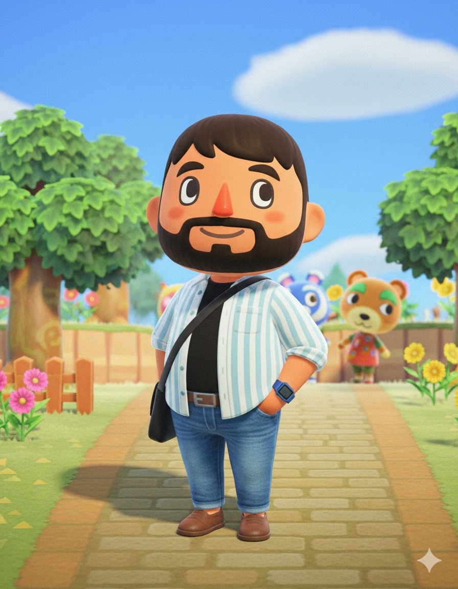 That HT Tech's Shaurya in Animal Crossing. (Gemini) That HT Tech's Shaurya in Animal Crossing. (Gemini)