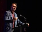 Footage revealed that hand signals from Charlie Kirk's bodyguards were intentional security measures before his assassination. (Meredith Seaver/College Station Eagle via AP, File) Footage revealed that hand signals from Charlie Kirk's bodyguards were intentional security measures before his assassination. (Meredith Seaver/College Station Eagle via AP, File)