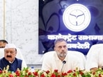 Congress leader Rahul Gandhi with Uttar Pradesh minister Dinesh Pratap Singh and Amethi MP KL Sharma, at a meeting in Rae Bareli on Thursday. (FILE)