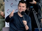 A viral video claimed Charlie Kirk humiliated Tyler Robinson in a debate. 