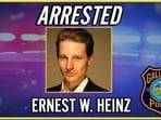 Who is Ernest Wesley Heinz faces charges of possession of a weapon, possession of a weapon for an illegal purpose, aggravated assault, and aggravated assault with a firearm.