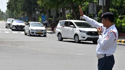 In terms of traffic violations, National Lok Adalat will focus on minor offences like riding without a helmet, over-speeding, parking violations, etc. (ANI/Representational Image) In terms of traffic violations, National Lok Adalat will focus on minor offences like riding without a helmet, over-speeding, parking violations, etc. (ANI/Representational Image)
