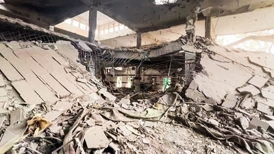A view of a damaged Markaz Taiba, Lashkar-e-Taiba's (LeT) training centre, caused by India's precision missile strikes. (ANI) A view of a damaged Markaz Taiba, Lashkar-e-Taiba's (LeT) training centre, caused by India's precision missile strikes. (ANI)