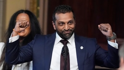 FBI director Kash Patel got praise from Donald Trump after the Charlie Kirk shooter manhunt. (AP File) FBI director Kash Patel got praise from Donald Trump after the Charlie Kirk shooter manhunt. (AP File)