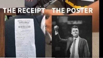 In Portage, Michigan, an Office Depot worker's refusal to print a Charlie Kirk memorial banner led to their firing after public outcry. In Portage, Michigan, an Office Depot worker's refusal to print a Charlie Kirk memorial banner led to their firing after public outcry.