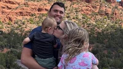 Charlie Kirk's wife Erika said he loved her and their children (Instagram/@mrserikakirk) Charlie Kirk's wife Erika said he loved her and their children (Instagram/@mrserikakirk)