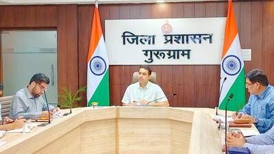 Deputy commissioner Ajay Kumar said all departments have been directed to work in close coordination to meet the October deadline. (HT Photo) Deputy commissioner Ajay Kumar said all departments have been directed to work in close coordination to meet the October deadline. (HT Photo)
