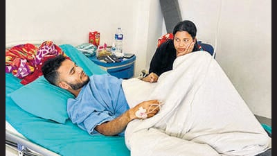 Dozens of students injured in the clashes are undergoing treatment in Kathmandu. (HT Photo) Dozens of students injured in the clashes are undergoing treatment in Kathmandu. (HT Photo)