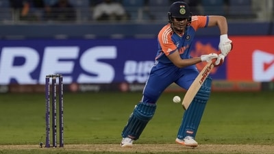 Shubman Gill played with aggressive intent against the UAE. (AP) Shubman Gill played with aggressive intent against the UAE. (AP)