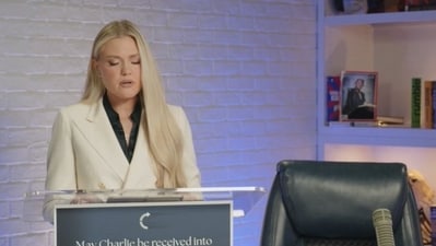 Erika Kirk made her first remarks since Charlie Kirk's death (X) Erika Kirk made her first remarks since Charlie Kirk's death (X)