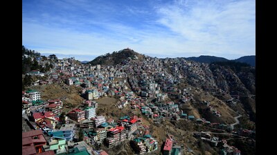 Himalayan towns still follow generic building codes designed for the plains. This is an extraordinary oversight in one of the most active seismic zones in the world. (HT Archive) Himalayan towns still follow generic building codes designed for the plains. This is an extraordinary oversight in one of the most active seismic zones in the world. (HT Archive)