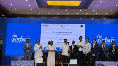 Chief Minister of Tamil Nadu MK Stalin launched the ‘TN Innovation Dashboard’ during T.N. Rising Summit at Hosur, Tamil Nadu, on September 11, 2025. (Handout) Chief Minister of Tamil Nadu MK Stalin launched the ‘TN Innovation Dashboard’ during T.N. Rising Summit at Hosur, Tamil Nadu, on September 11, 2025. (Handout)