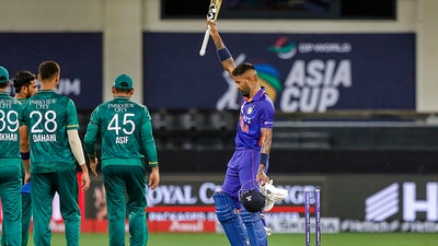 India will take on Pakistan in the Men's Asia Cup on Sunday. (PTI) India will take on Pakistan in the Men's Asia Cup on Sunday. (PTI)