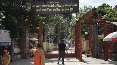 Sheetla Mata temple Gurugram (Vipin Kumar/HT PHOTO) Sheetla Mata temple Gurugram (Vipin Kumar/HT PHOTO)