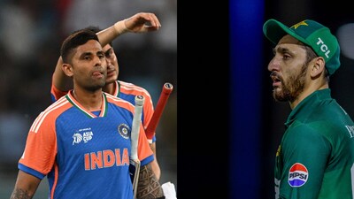 Suryakumar Yadav will lead the Indian team against Pakistan in Asia Cup match on Sunday. (AFP Images) Suryakumar Yadav will lead the Indian team against Pakistan in Asia Cup match on Sunday. (AFP Images)