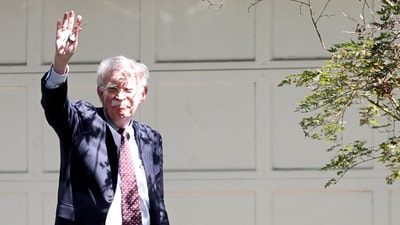 Former US NSA John Bolton slammed Trump over India-Pakistan peace claims (REUTERS File)