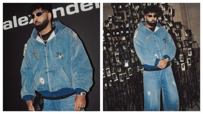 Badshah attended Alexander Wang's show at New York Fashion Week. Badshah attended Alexander Wang's show at New York Fashion Week.