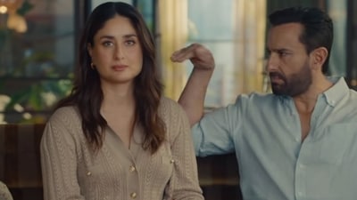 Kareena Kapoor and Saif Ali Khan's easy chemistry was the highlight of the ad. Kareena Kapoor and Saif Ali Khan's easy chemistry was the highlight of the ad.