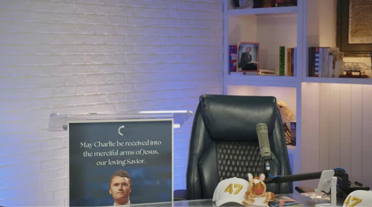 Charlie Kirk's studio (Turning Point USA) Charlie Kirk's studio (Turning Point USA)