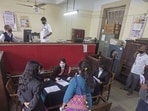 A Lok Adalat in progress in Pune (Pratham Gokhale/HT Photo) A Lok Adalat in progress in Pune (Pratham Gokhale/HT Photo)