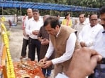 On Sunday, Mangal Prabhat Lodha inaugurated a new kabutarkhana constructed by the Adinath Digambar Jain Temple at Teen Murti
