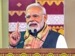 Prime Minister Narendra Modi addresses a gathering during laying of foundation stone and inauguration of developmental works, in Darrang, Assam. Prime Minister Narendra Modi addresses a gathering during laying of foundation stone and inauguration of developmental works, in Darrang, Assam.
