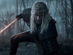 Liam Hemsworth in a still from Season 4 of The Witcher.
