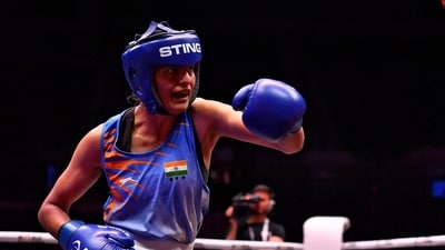 Jasmine Lamboria won gold in the World Boxing C'ships. (X) Jasmine Lamboria won gold in the World Boxing C'ships. (X)