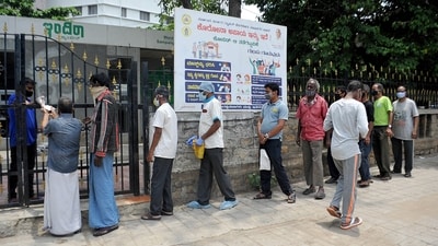 A quick audit of the Indira Canteens in Bengaluru is underway to address cleanliness and food standards, as footfall remains low despite modernization efforts by the Congress government. (ANI) A quick audit of the Indira Canteens in Bengaluru is underway to address cleanliness and food standards, as footfall remains low despite modernization efforts by the Congress government. (ANI)