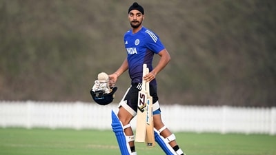 Arshdeep Singh failed to make the cut in the playing XI against UAE. (AFP) Arshdeep Singh failed to make the cut in the playing XI against UAE. (AFP)