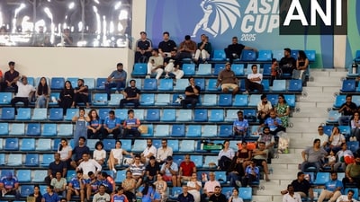 Empty seats at Dubai International Cricket Stadium for the India-Pakistan Asia Cup clash (X/@ANI) Empty seats at Dubai International Cricket Stadium for the India-Pakistan Asia Cup clash (X/@ANI)