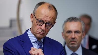 German Chancellor Friedrich Merz, who hails from North Rhine-Westphalia, has promised a "fall of reforms" after bickering over policy and personnel in recent months. (AFP File) German Chancellor Friedrich Merz, who hails from North Rhine-Westphalia, has promised a "fall of reforms" after bickering over policy and personnel in recent months. (AFP File)