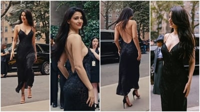 PIC: Disha Patani's outfit proves that a well-chosen black dress can be a versatile and chic option for any occasion. (Instagram/ Disha Patani) PIC: Disha Patani's outfit proves that a well-chosen black dress can be a versatile and chic option for any occasion. (Instagram/ Disha Patani)