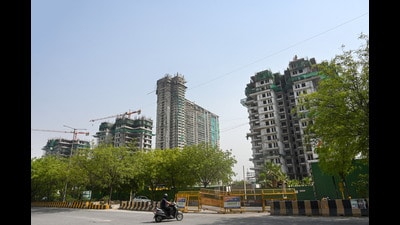 The Noida authority has already laid out the key infrastructure to deliver the Ganga water in the JaypeeWish Town project, officials said. (HT Archive) The Noida authority has already laid out the key infrastructure to deliver the Ganga water in the JaypeeWish Town project, officials said. (HT Archive)
