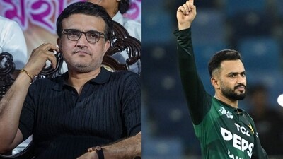 Sourav Ganguly doesn't believe Mohammad Nawaz is the best spinner in Asia. (PTI/AFP ) Sourav Ganguly doesn't believe Mohammad Nawaz is the best spinner in Asia. (PTI/AFP )