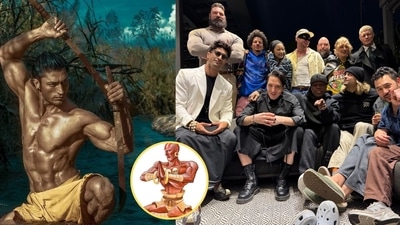 Vidyut Jammwal with Street Fighter co-stars where is play Dhalsim (inset) Vidyut Jammwal with Street Fighter co-stars where is play Dhalsim (inset)