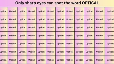 Optical illusion: Only those with a very high IQ can find the hidden word ‘optical’ in 10 seconds. Optical illusion: Only those with a very high IQ can find the hidden word ‘optical’ in 10 seconds.