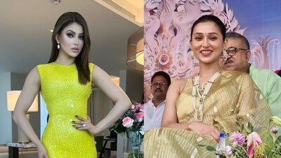 Urvashi Rautela and Mimi Chakraborty. (X/ @UrvashiRautela, @mimichakraborty)