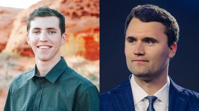 Tyler Robinson's possible motive for the attack on Charlie Kirk had not been made immediately clear to the public by investigators. (X/@LucasSa56947288 and X/@robsmithonline) Tyler Robinson's possible motive for the attack on Charlie Kirk had not been made immediately clear to the public by investigators. (X/@LucasSa56947288 and X/@robsmithonline)