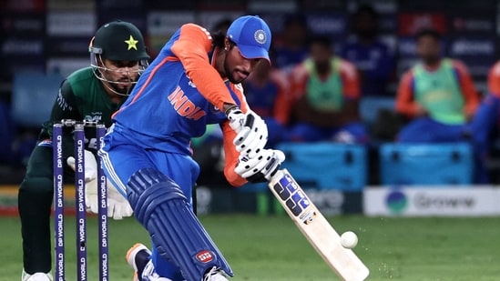 Tilak Varma got time to play himself in, scoring 31 runs with a few classy shots and plenty of creativity. A good calm innings to settle down early on in the tournament.(AFP)