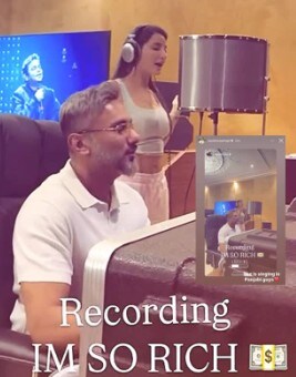 A screen grab from a recent Insta story A screen grab from a recent Insta story