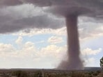 Two tornadoes destroyed homes in Utah’s San Juan County. Two tornadoes destroyed homes in Utah’s San Juan County.
