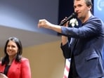 Tulsi Gabbard holds back tears as she honors Charlie Kirk (tulsigabbard/Instagram) Tulsi Gabbard holds back tears as she honors Charlie Kirk (tulsigabbard/Instagram)