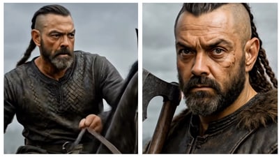 Bobby Deol as Ragnar in The Vikings. Bobby Deol as Ragnar in The Vikings. 