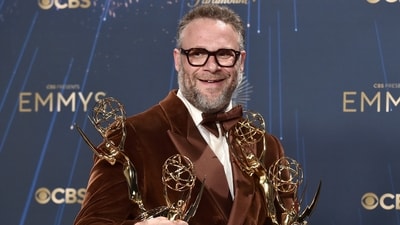 77th Emmy Awards: Here are the tp-winning series now streaming on Netflix, Apple TV+ and other platforms, from Seth Rogen's The Studio to Gary Oldman's Slow Horses. (Invision for the Television Acad) 77th Emmy Awards: Here are the tp-winning series now streaming on Netflix, Apple TV+ and other platforms, from Seth Rogen's The Studio to Gary Oldman's Slow Horses. (Invision for the Television Acad)