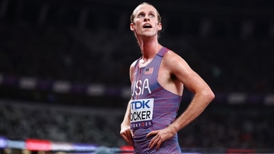USA’s Cole Hocker has been disqualified from the World Athletics Championships 1500m final. (REUTERS)