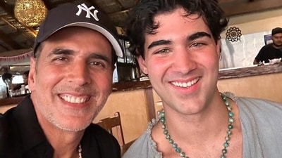 Akshay Kumar and Twinkle Khanna posted this picture with Aarav to wish him on his birthday. Akshay Kumar and Twinkle Khanna posted this picture with Aarav to wish him on his birthday.